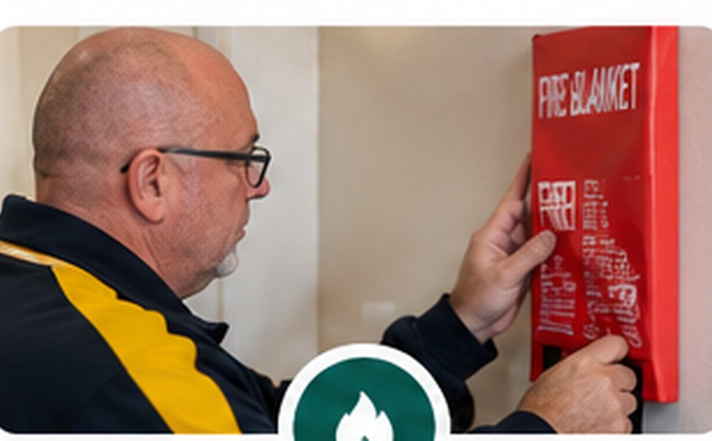 Fire Blanket Inspection by Phil’s Test n Tag / Fire Safety